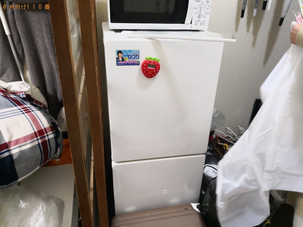 【大阪市中央区】冷蔵庫、ベッドなど回収処分ご依頼　お客様の声