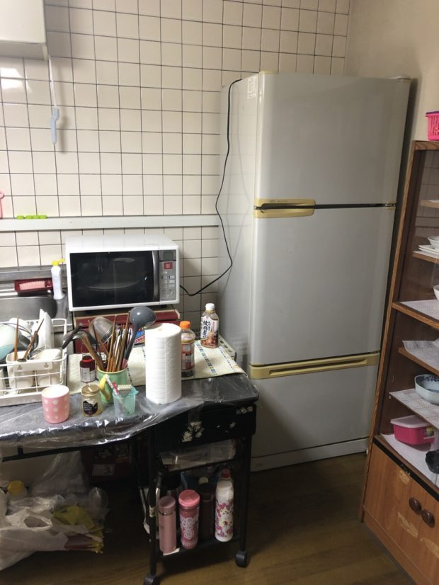 【熊本市東区】冷蔵庫や食器棚の回収☆スタッフの対応にご満足いただけ、「また頼みたい。」と嬉しいお言葉をいただきました！
