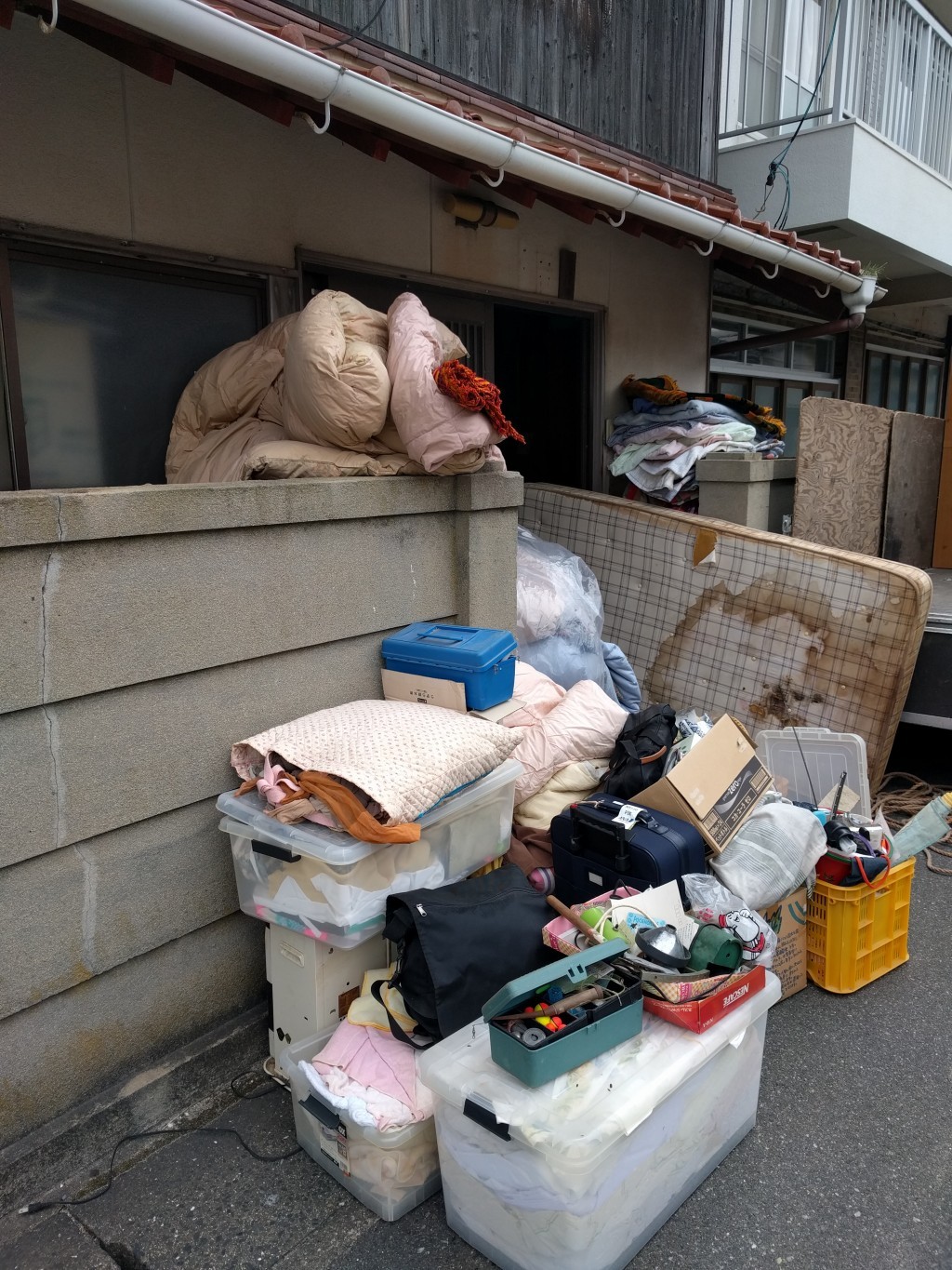 【下関市豊浦町】大量の家庭ごみの回収☆分別なしでのお手軽回収にご満足いただけました！