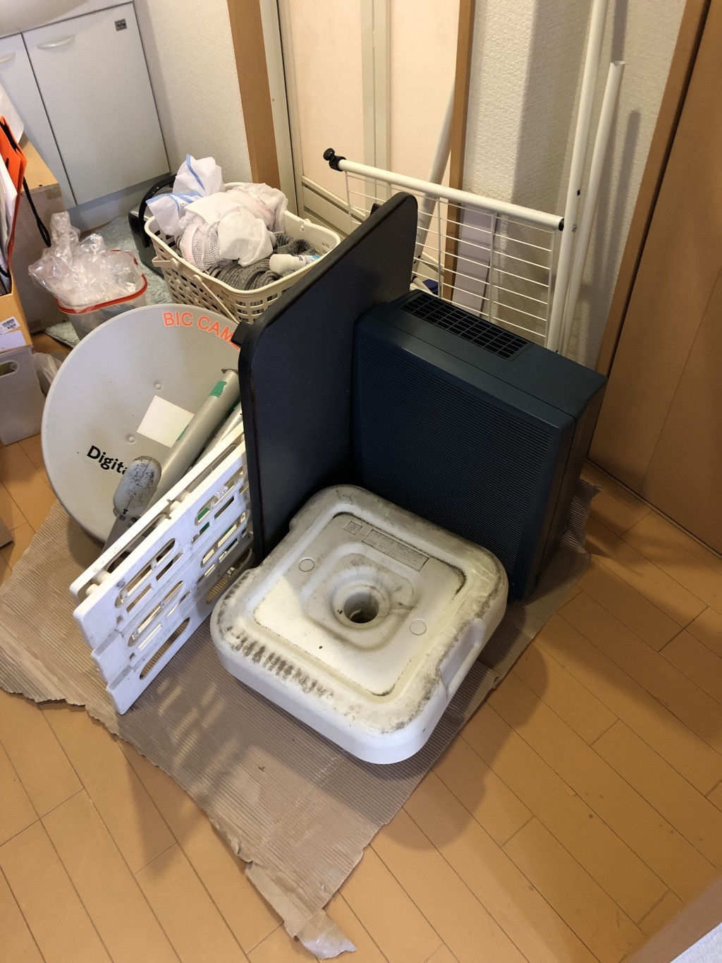 【京都市中京区】家具・家電の回収☆希望日での回収にお喜びいただけました！