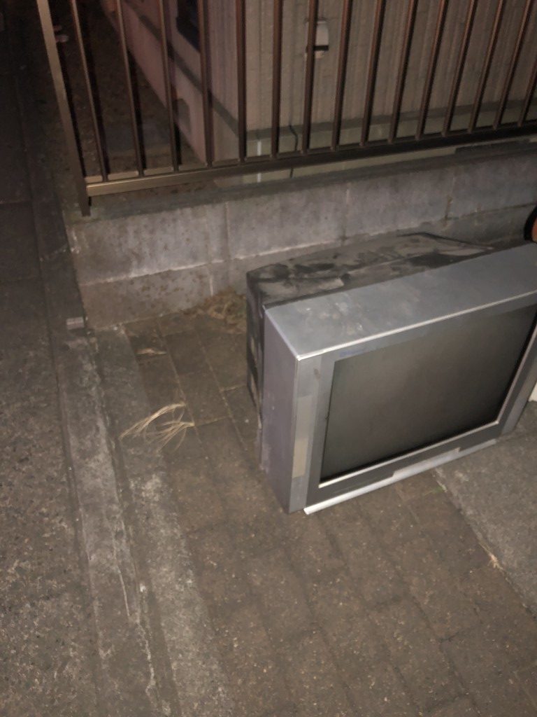 【川口市】ブラウン管テレビの不用品回収処分　お客様の声