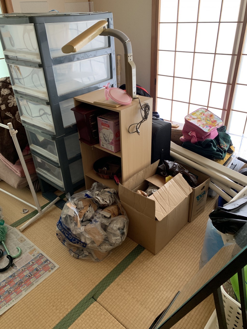 【宮崎市】テレビ、衣装ケース、絨毯などの出張不用品回収・処分ご依頼