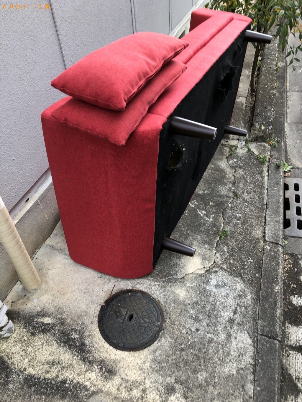 【京都市北区】折り畳みベッド等の処分　お客様の声