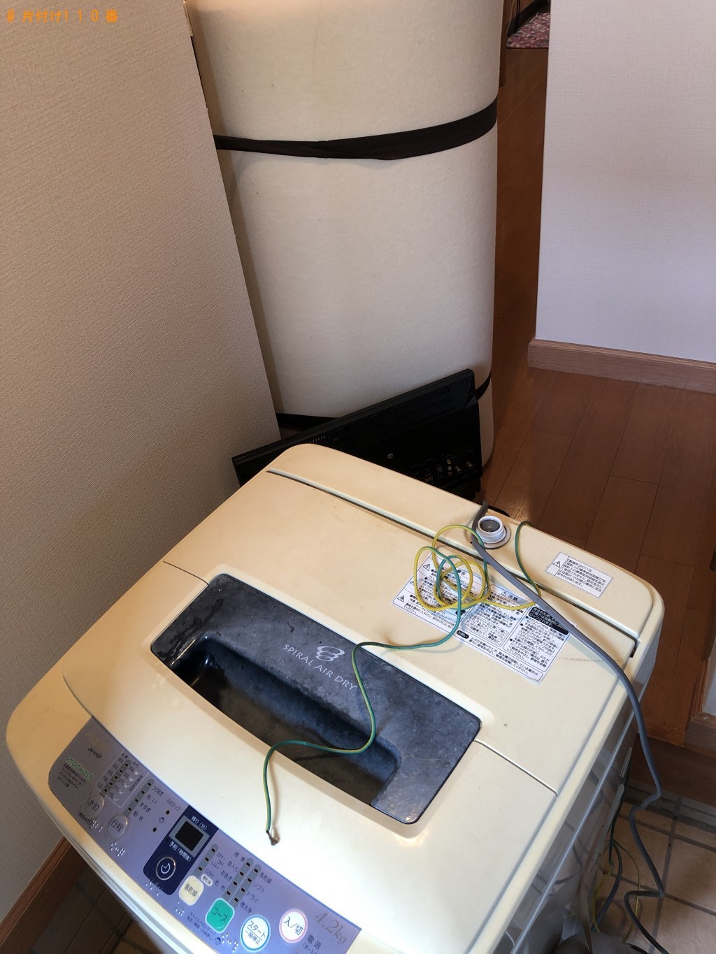 【京都市伏見区】洗濯機、テレビなどの出張不用品回収・処分ご依頼