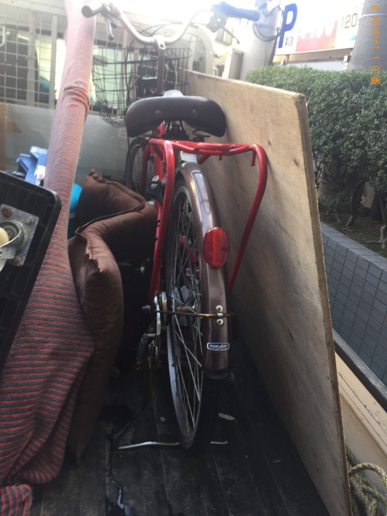 【福岡市博多区】自転車と座椅子回収のご依頼　お客様の声