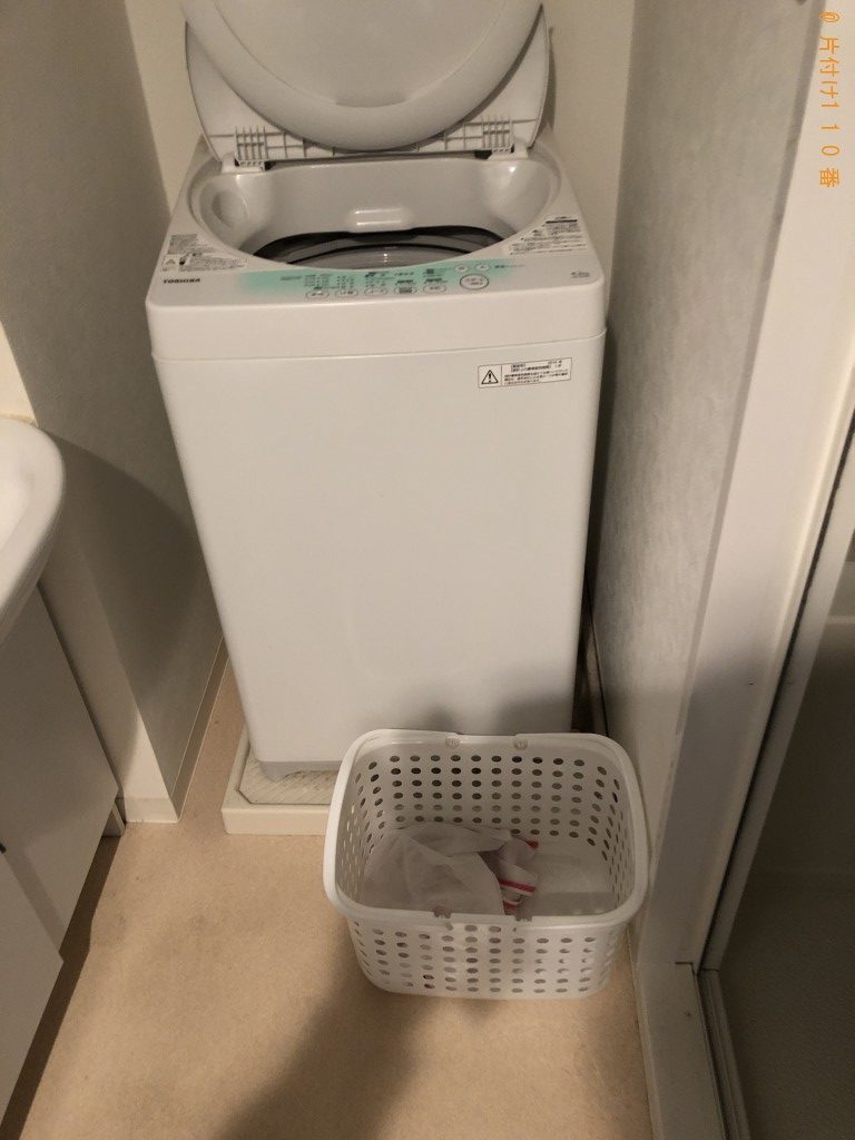 【京都市北区】洗濯機、冷蔵庫、シングルベッドフレーム等の回収・処分　お客様の声