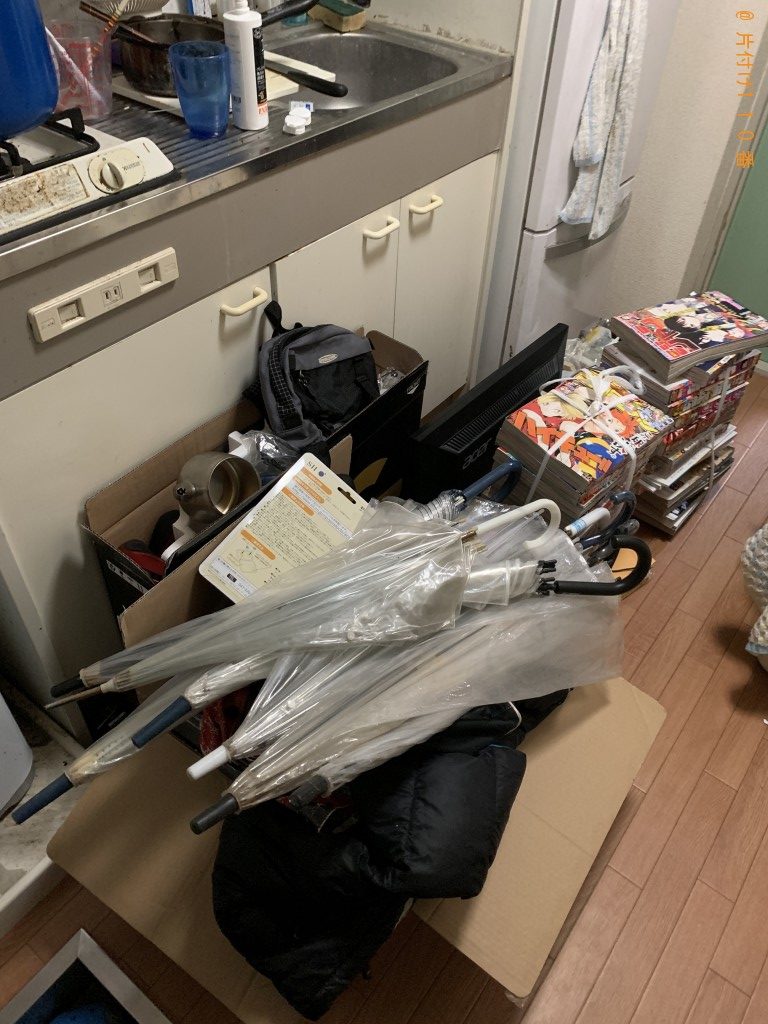 【京都市左京区】PC、雑誌、傘等の回収・処分　お客様の声
