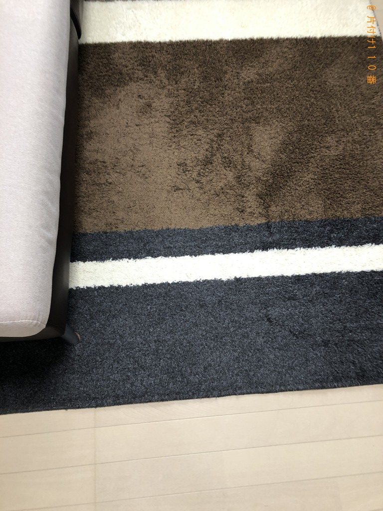 【京都市南区】ソファーとカーペットの回収・処分　お客様の声