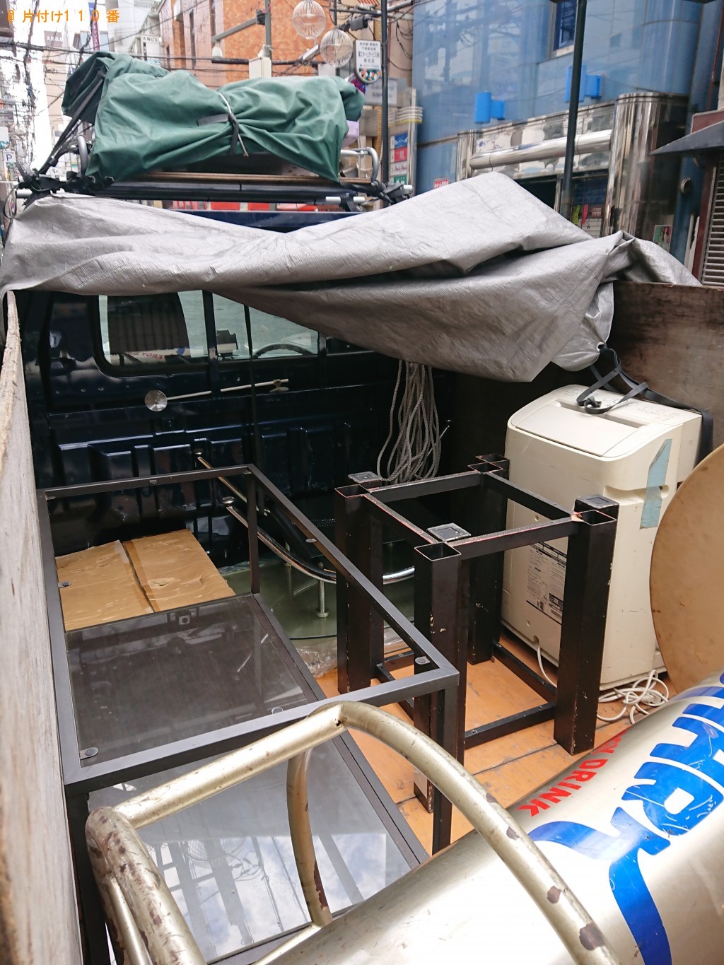 【大阪市中央区】ガラステーブル、ローテーブル、空気清浄機の回収・処分　お客様の声