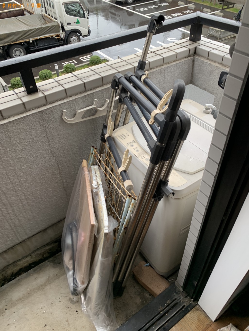 【京都市中京区】洗濯機、シングルベッドフレーム、チェスト等の回収・処分　お客様の声