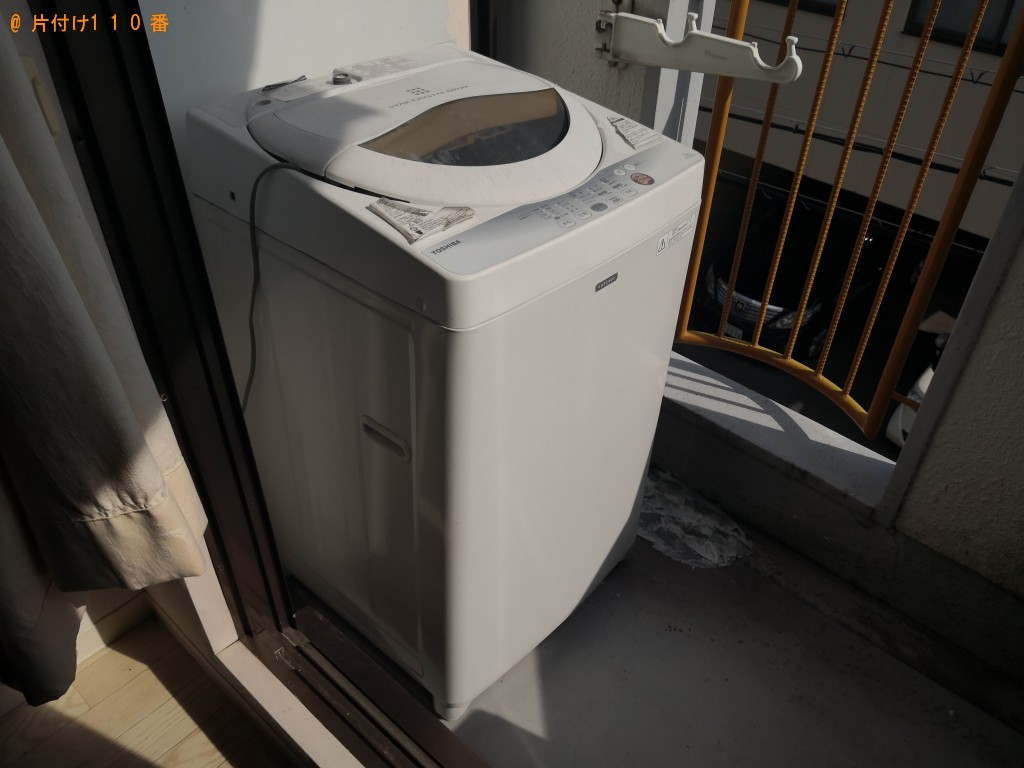 【奈良市法華寺町】洗濯機、食器棚の回収ご依頼　お客様の声