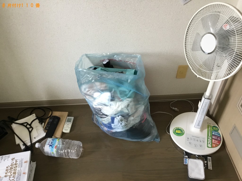 【神戸市中央区】ベッド、小型家電など回収処分ご依頼　お客様の声