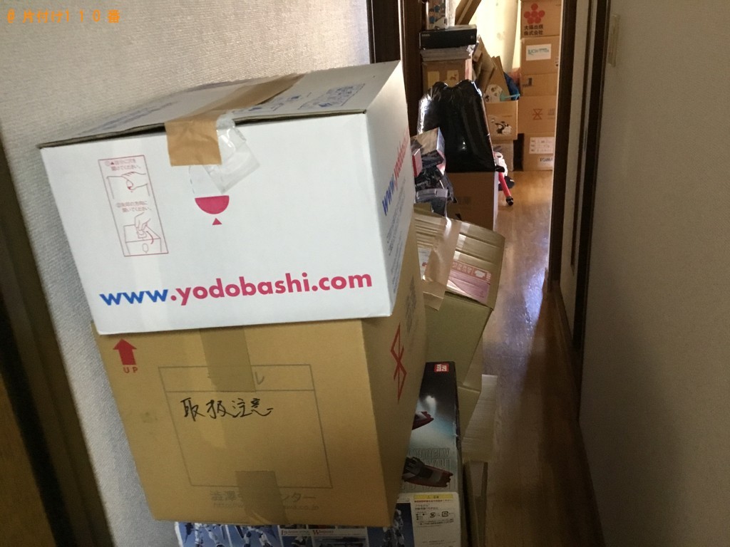 【西宮市深津町】軽トラパックでの出張不用品回収・処分ご依頼