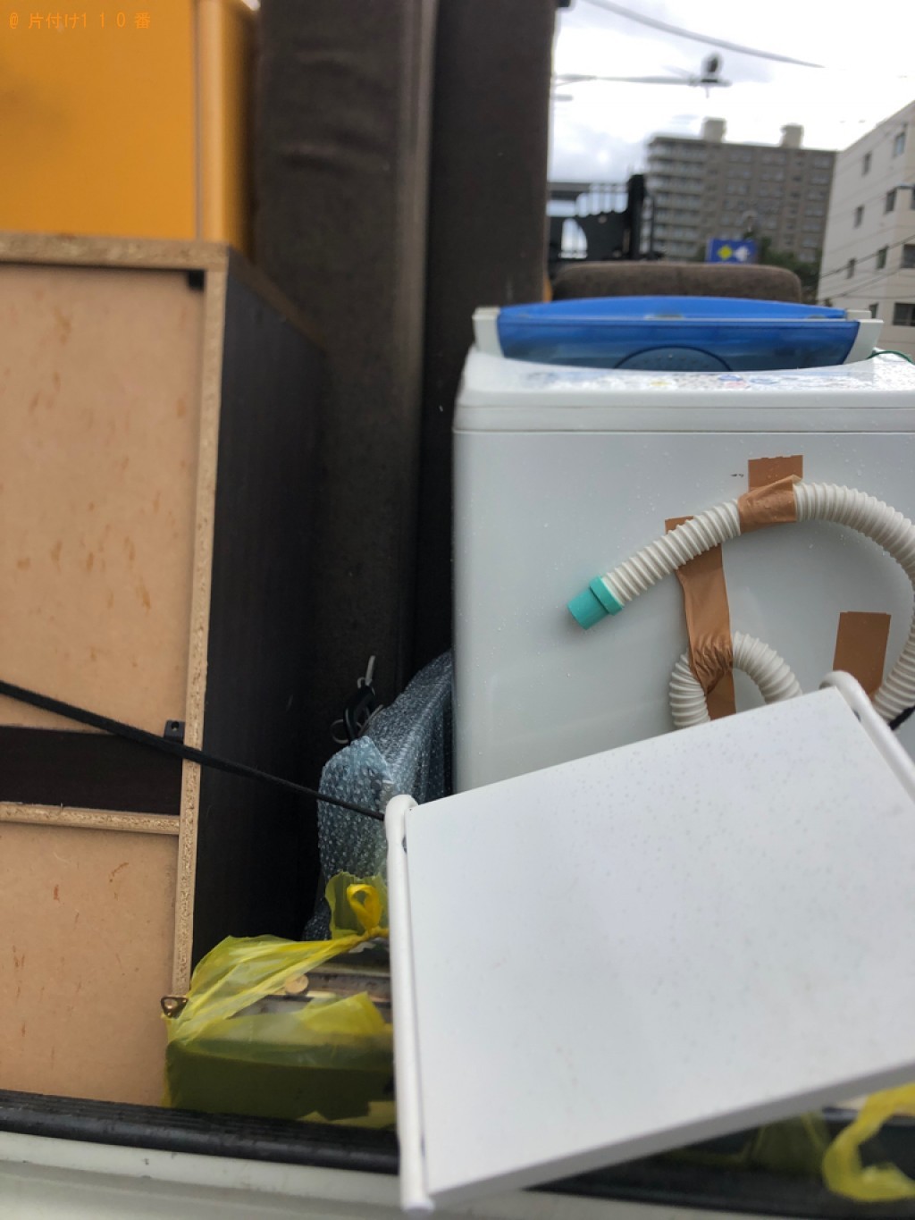 【札幌市豊平区】軽トラック1杯以内の出張不用品回収・処分ご依頼