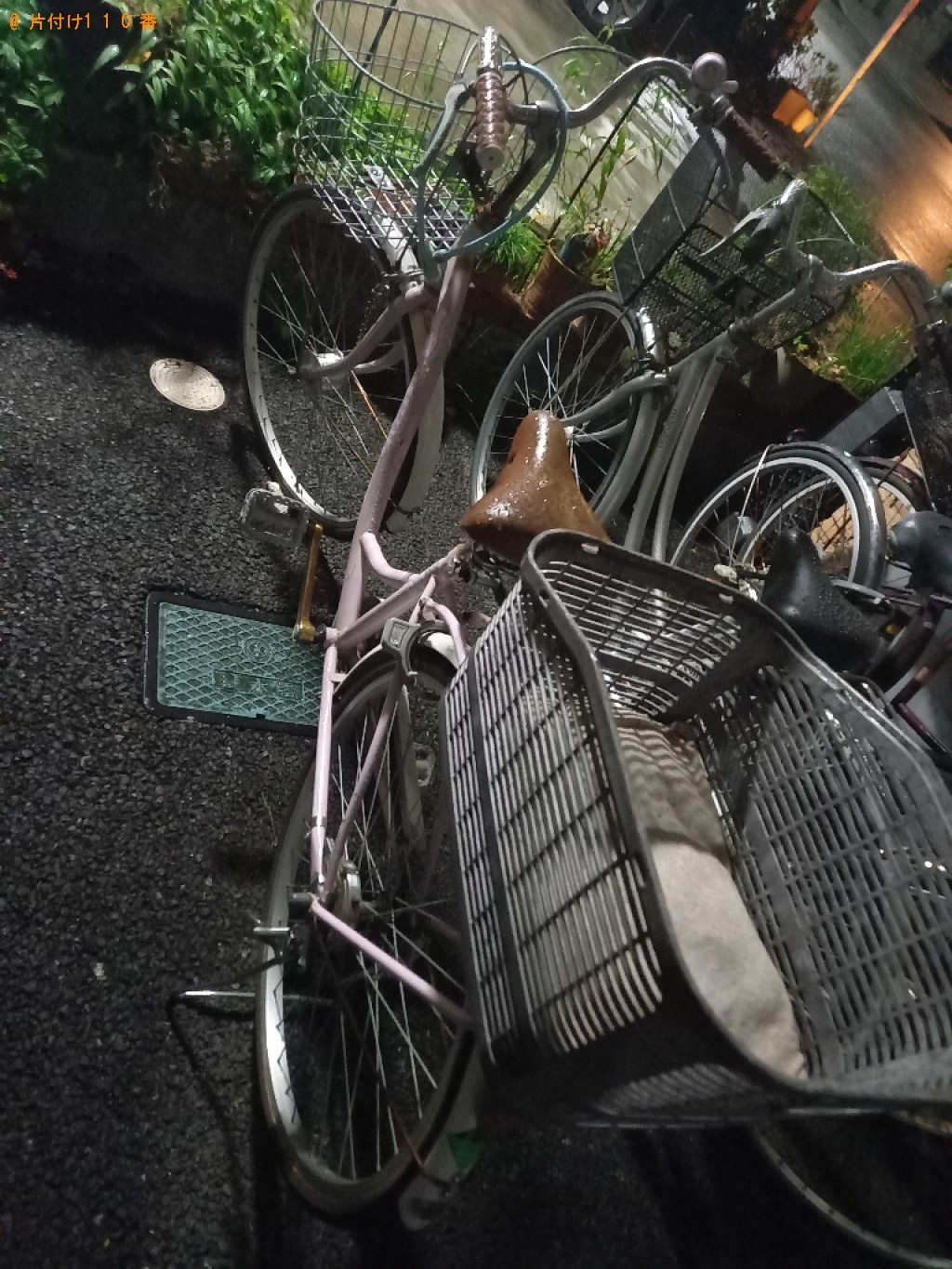 【川口市】自転車の出張不用品回収・処分ご依頼　お客様の声