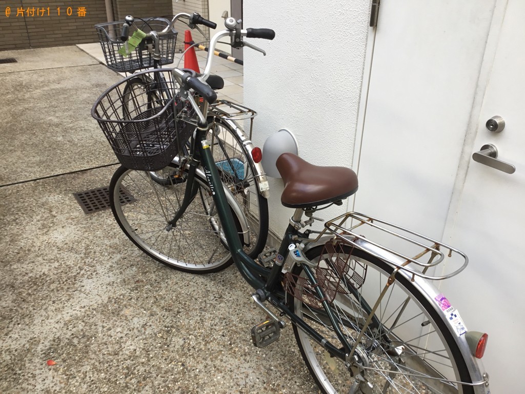 【尼崎市大西町】自転車の出張不用品回収・処分ご依頼　お客様の声