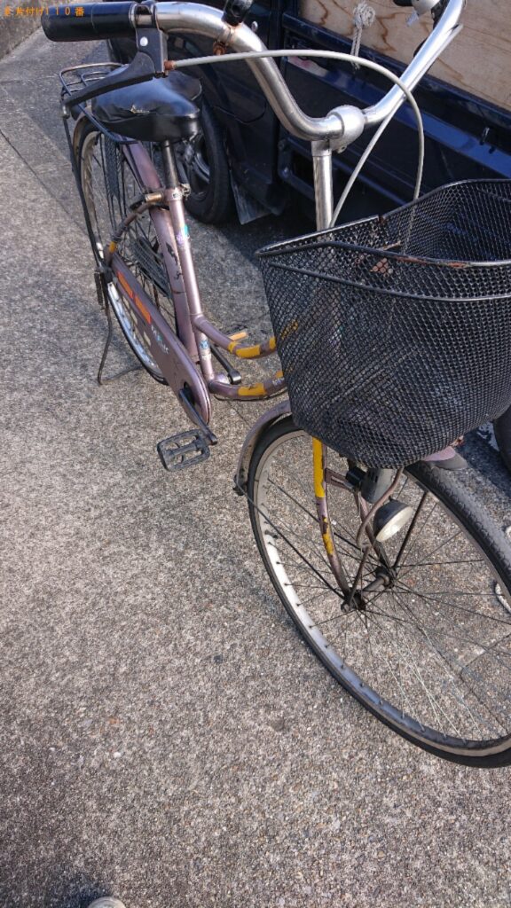 【大和郡山市昭和町】自転車の出張不用品回収・処分ご依頼　