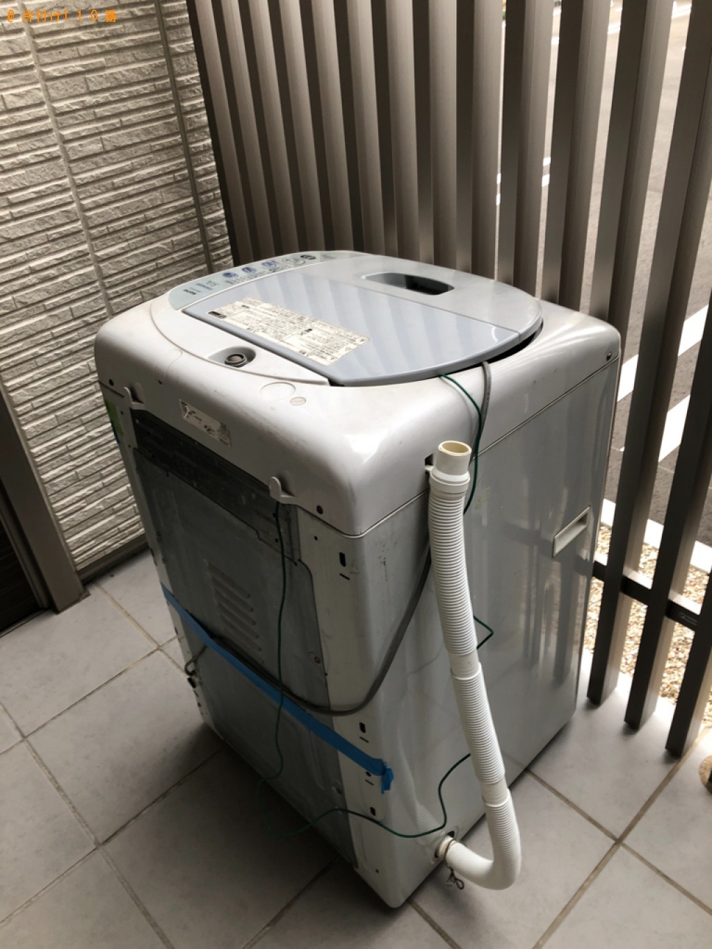 【北九州市若松区】洗濯機の出張不用品回収・処分ご依頼　お客様の声