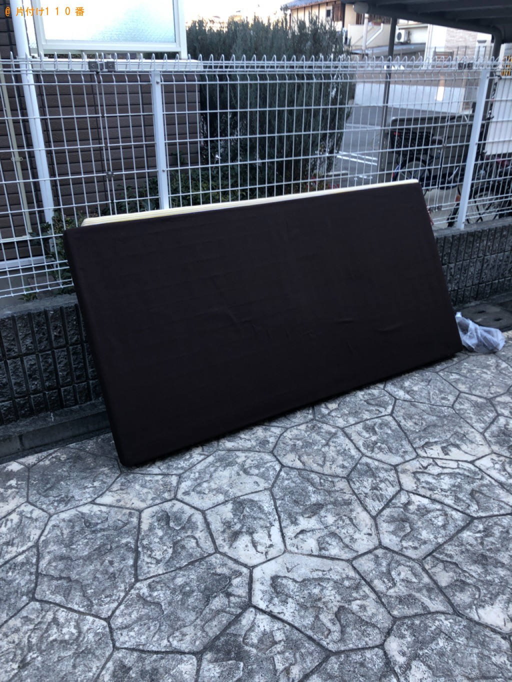 【京都市西京区】シングルベッドの出張不用品回収・処分ご依頼