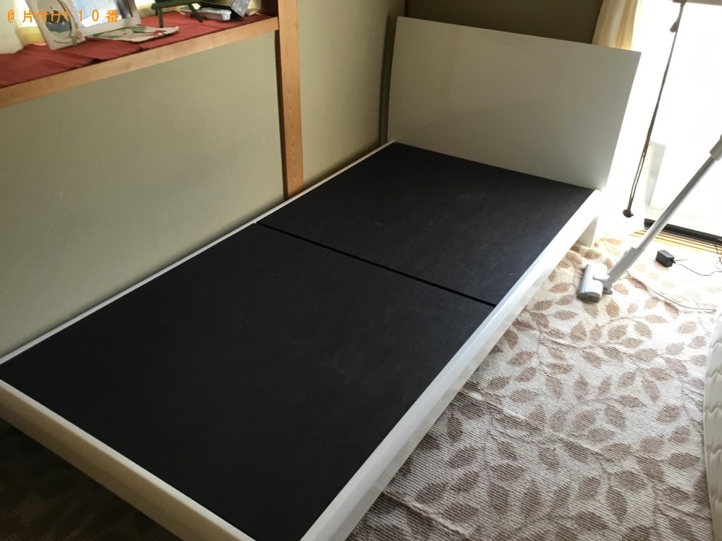 【神戸市中央区】シングルベッドの出張不用品回収・処分ご依頼