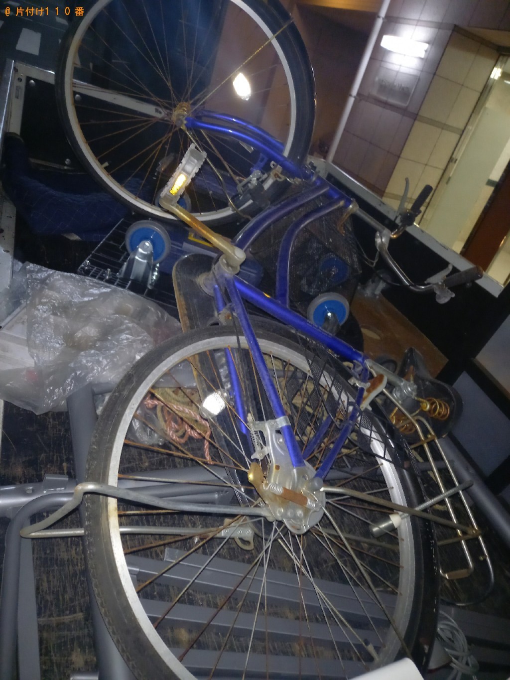 【墨田区】自転車の出張不用品回収・処分ご依頼　お客様の声