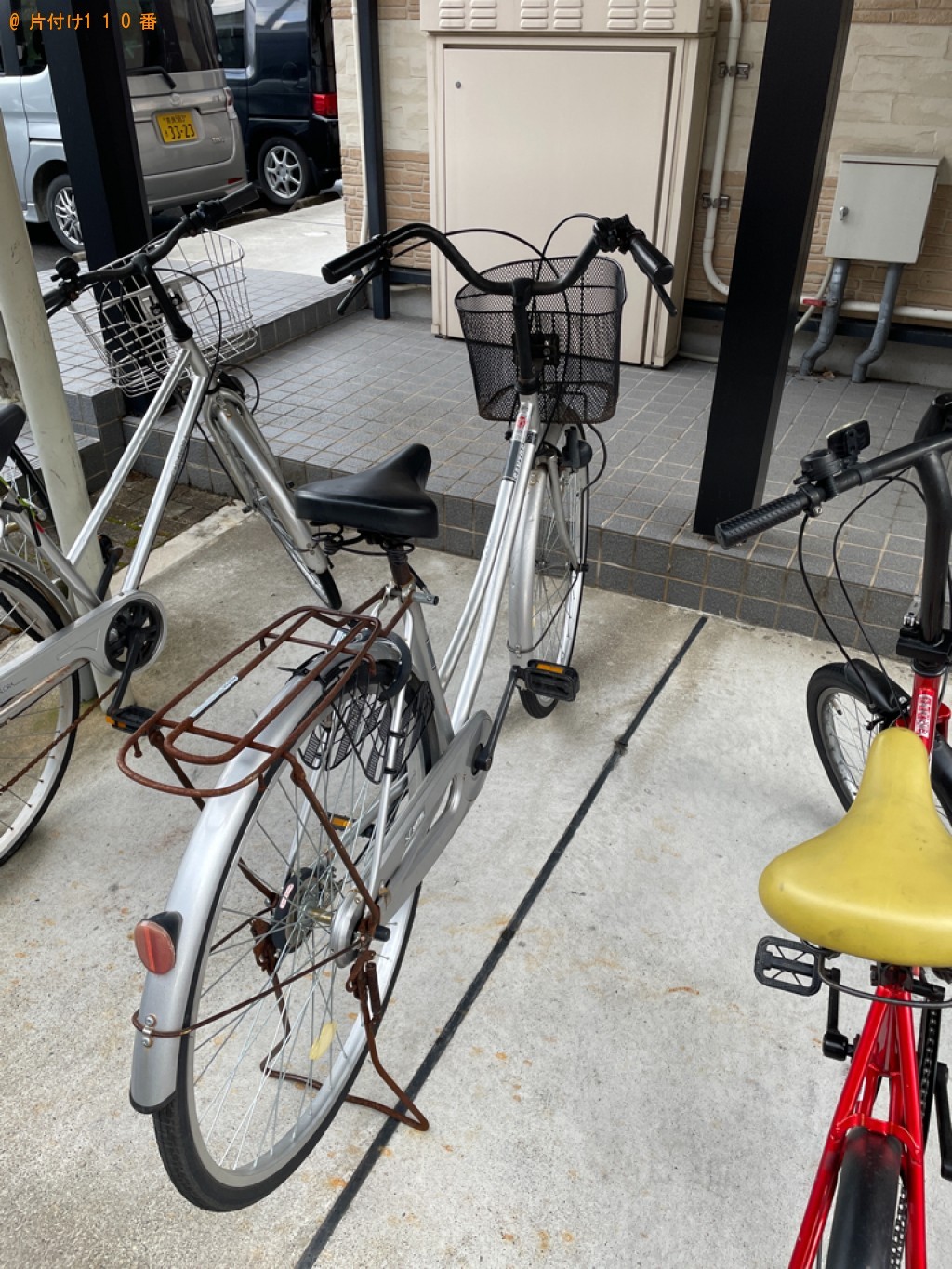 【大津市】自転車の出張不用品回収・処分ご依頼　お客様の声