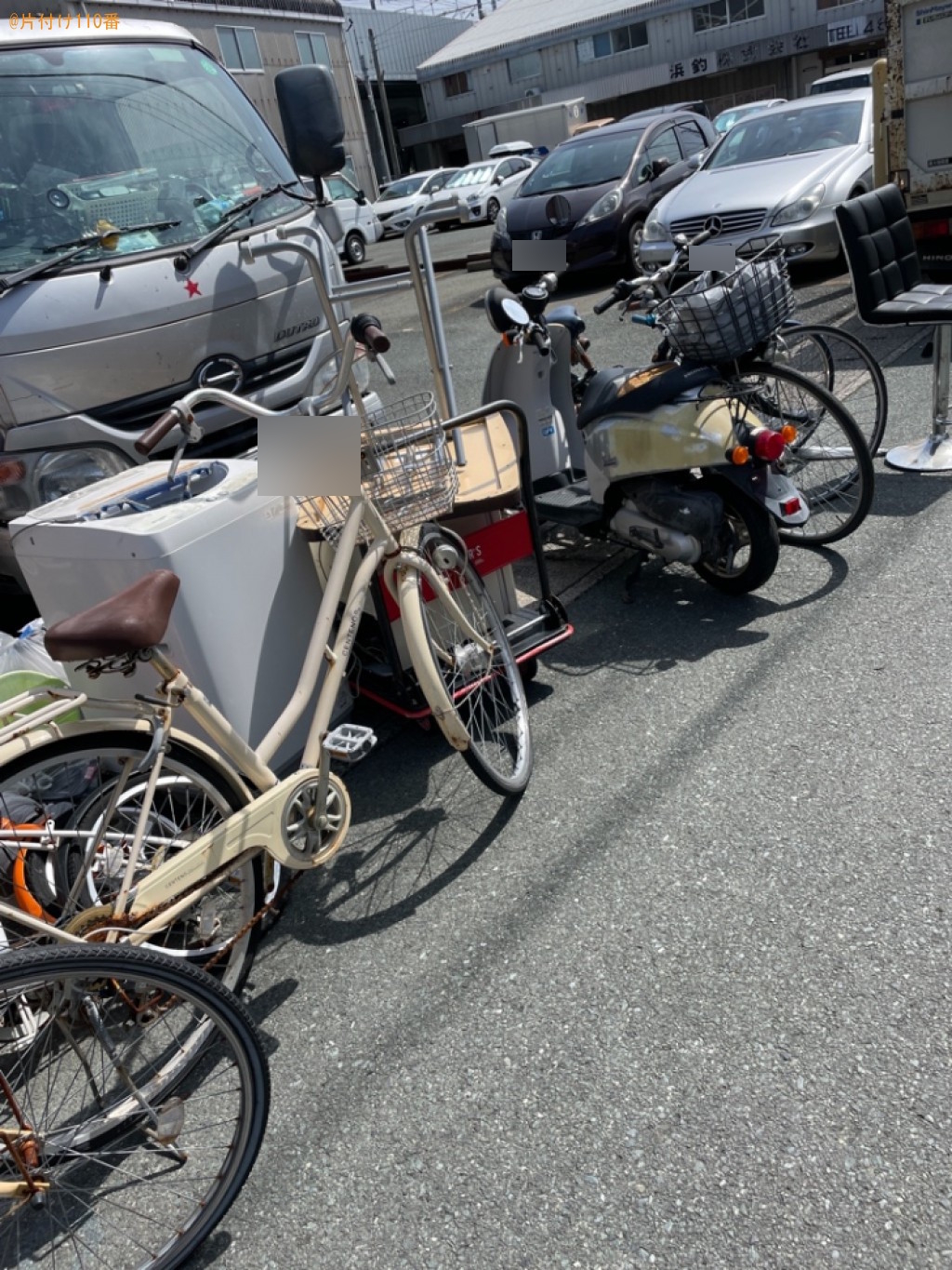 【浜松市】冷蔵庫、洗濯機、自転車の回収・処分ご依頼 お客様の声