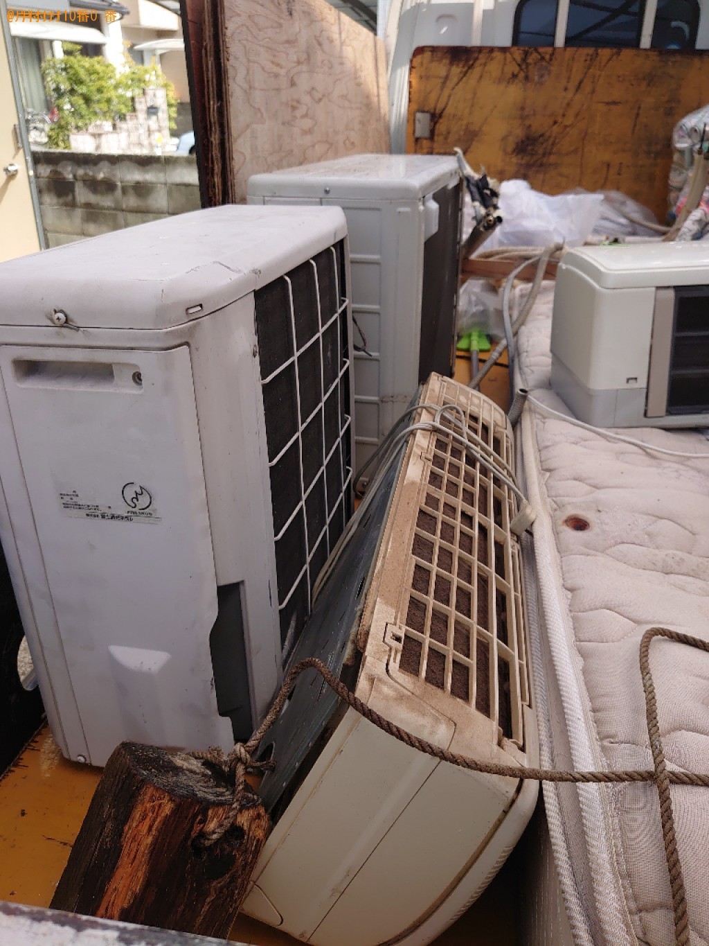 【松山市】家庭用エアコンの出張不用品回収・処分ご依頼　お客様の声