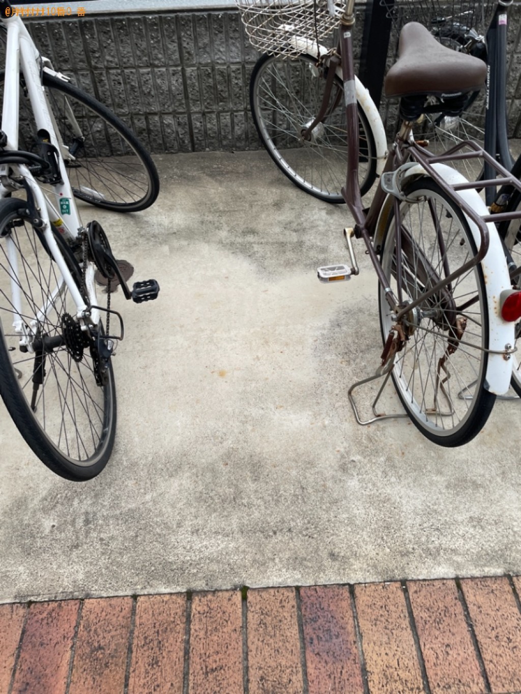 【京都市山科区】自転車の出張不用品回収・処分ご依頼　お客様の声