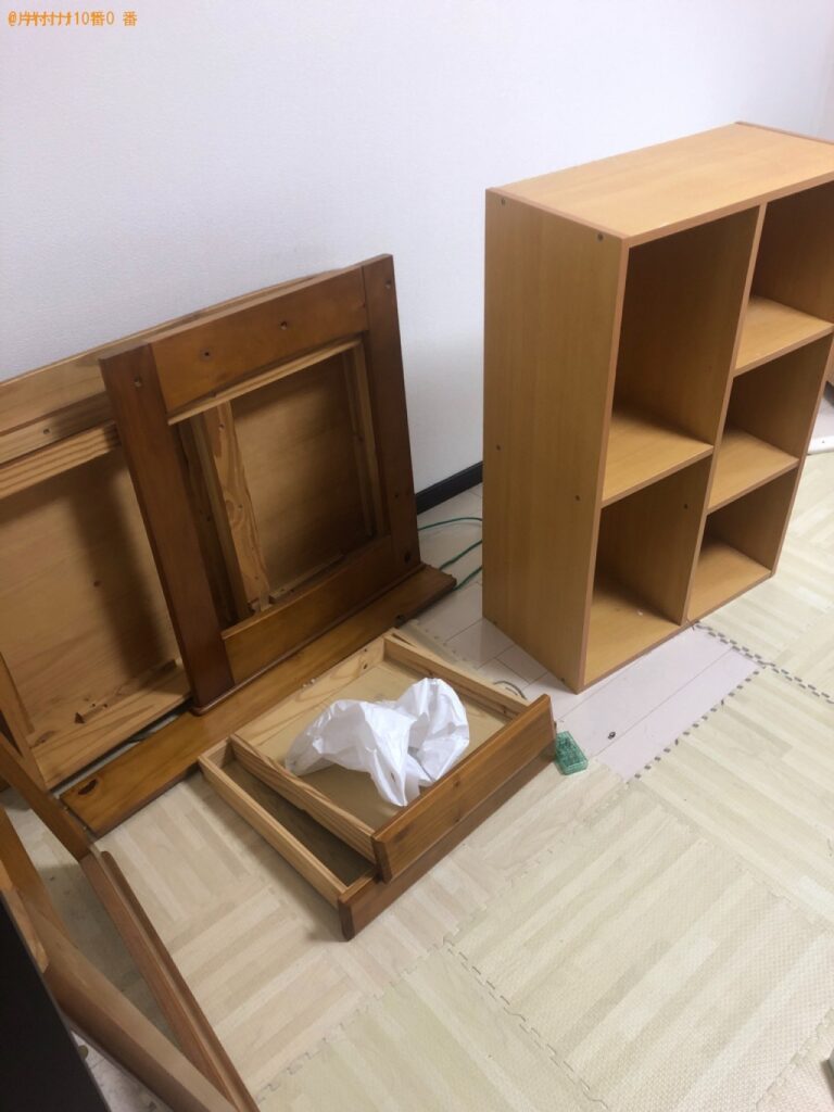 【鳥取市湖山町】家具などの出張不用品回収・処分ご依頼　お客様の声