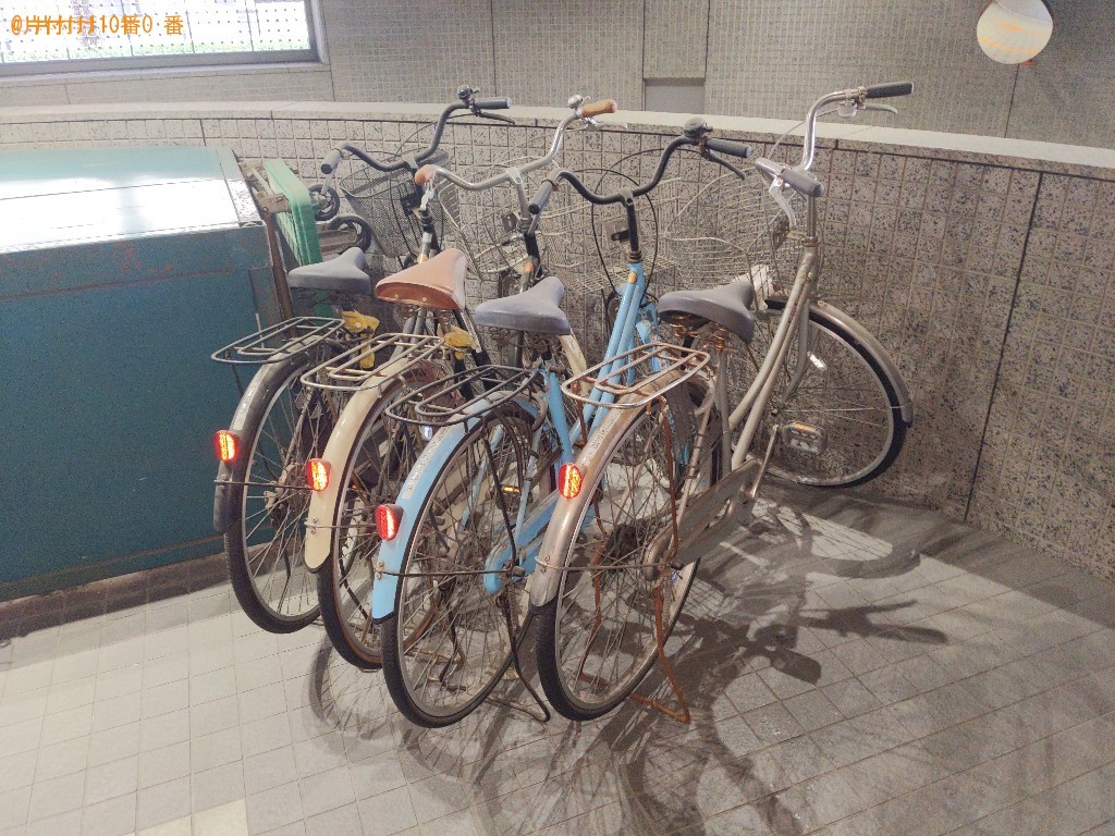 【大阪市中央区】自転車の出張不用品回収・処分ご依頼　お客様の声