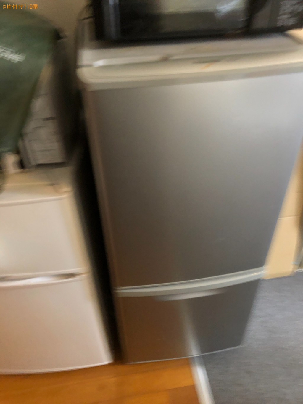 【今治市郷六ケ内町】冷蔵庫、洗濯機、姿見、スチールラック等の回収