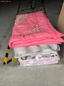 【東温市】布団・毛布の出張不用品回収・処分ご依頼　お客様の声