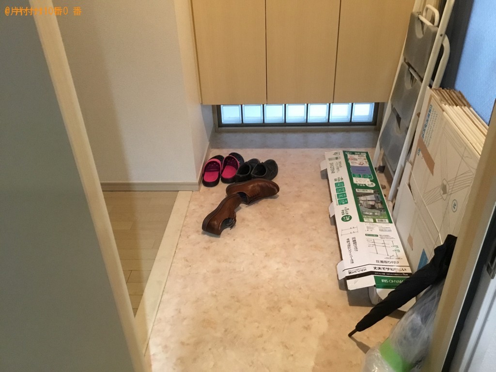 【大阪市北区】170L未満冷蔵庫の出張不用品回収・処分ご依頼