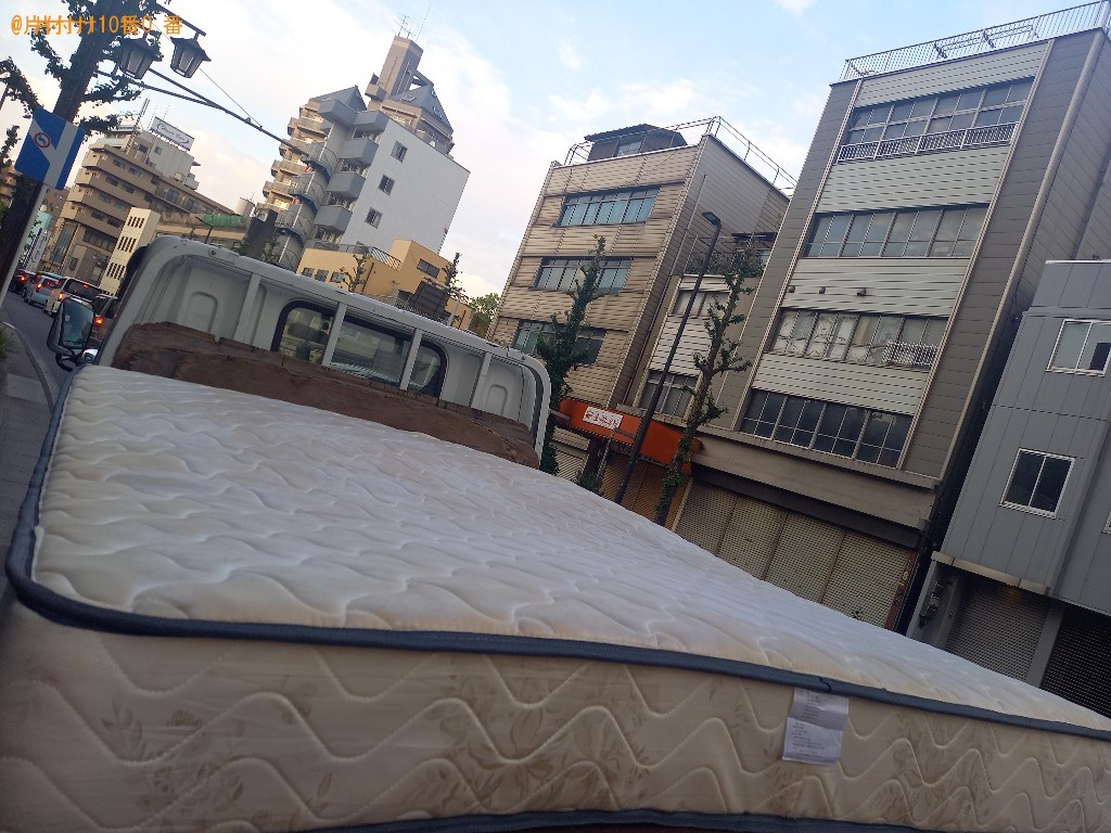 【千葉市中央区】ベッドマットレスの出張不用品回収・処分ご依頼