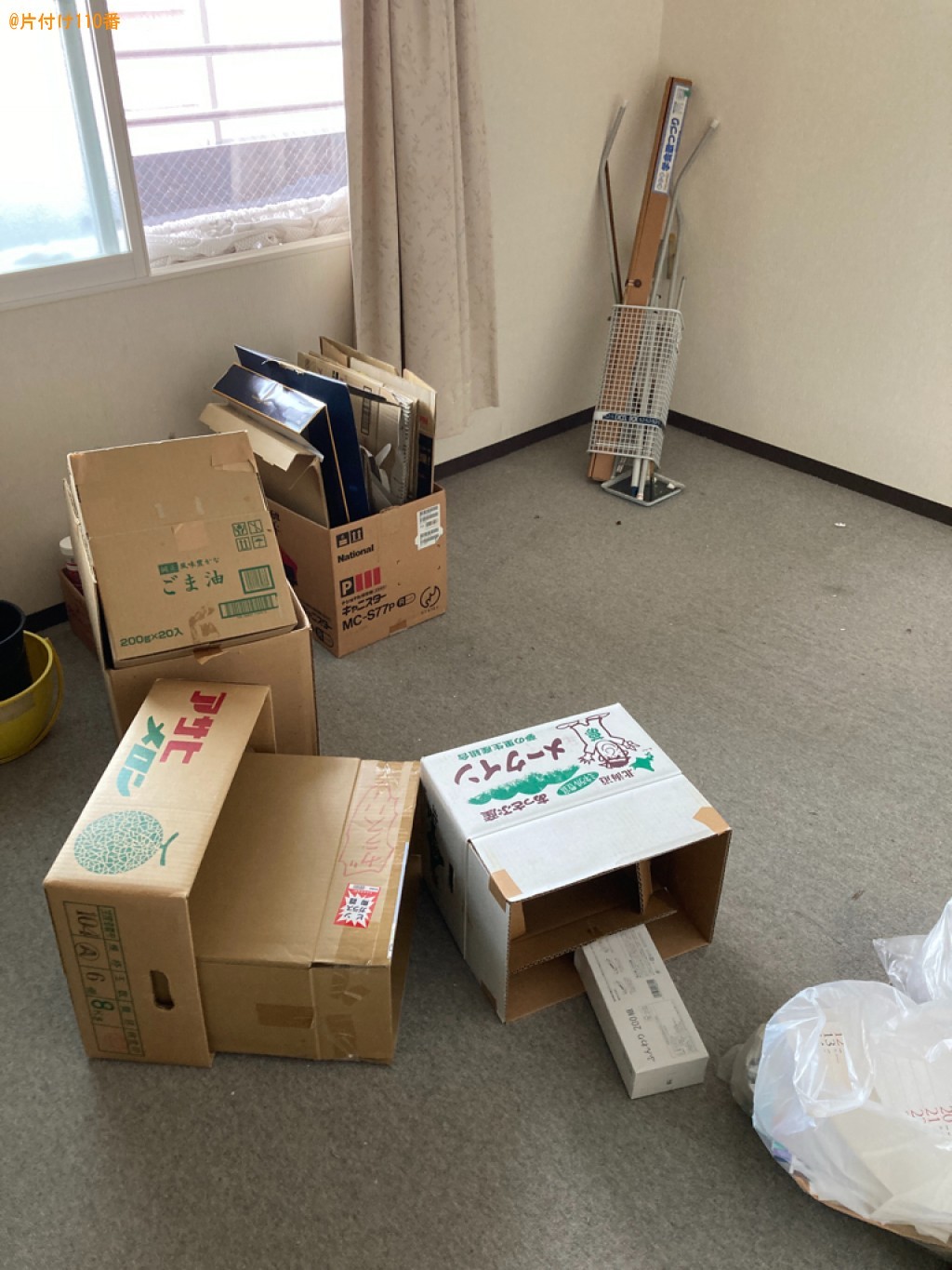 【札幌市西区】トラックパックでの出張不用品回収・処分ご依頼