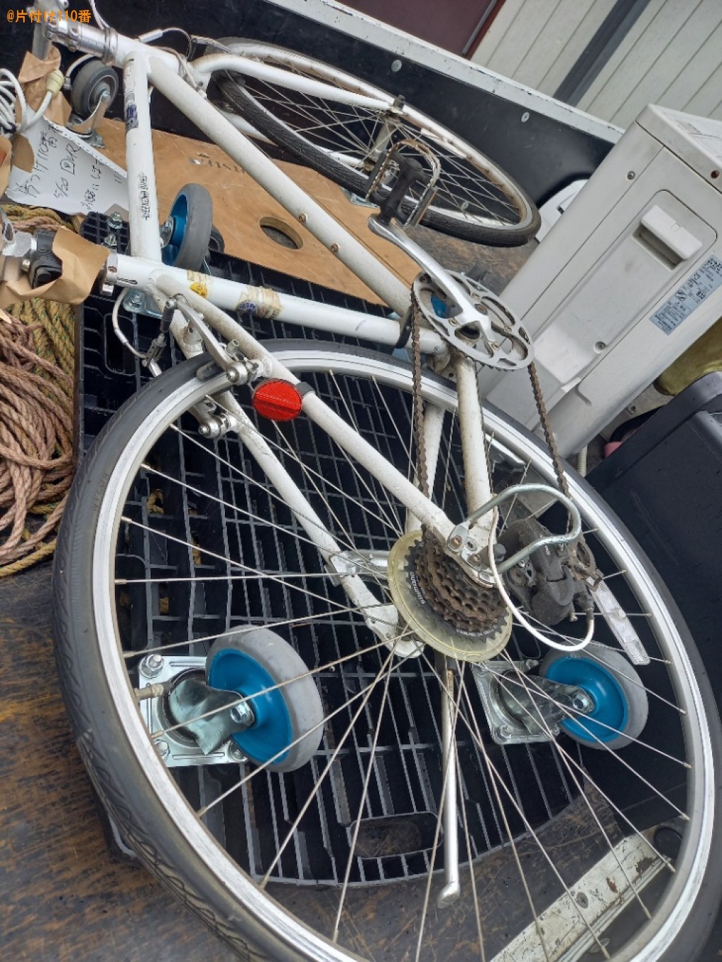 【川崎市】自転車の出張不用品回収・処分ご依頼　お客様の声