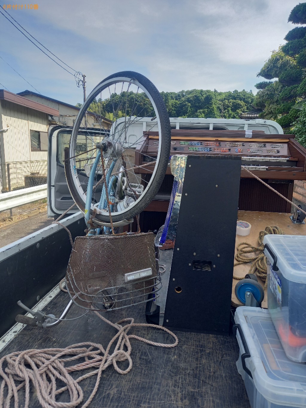 【成田市】自転車とパチスロ機の出張不用品回収・処分ご依頼