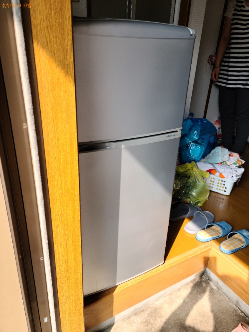 【下関市武久町】170L未満冷蔵庫の出張不用品回収・処分ご依頼
