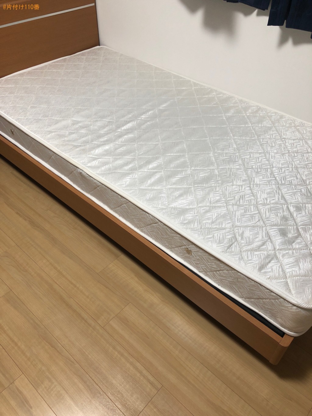 【京都市下京区】シングルベッドの出張不用品回収・処分ご依頼