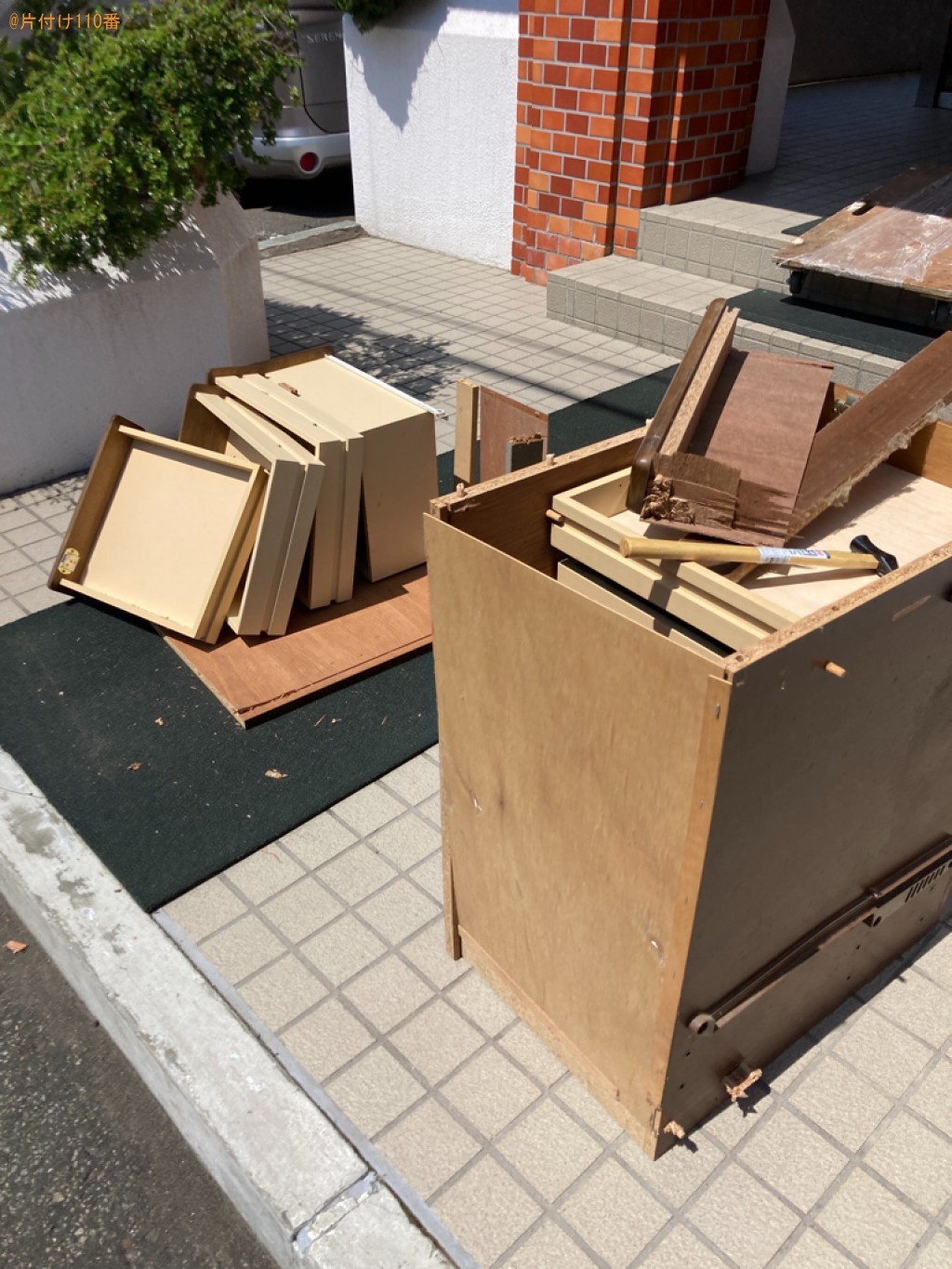 【札幌市南区】家具などの出張不用品回収・処分ご依頼　お客様の声