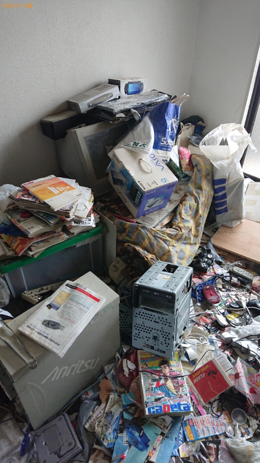 【大阪市東淀川区】細々とした物等の出張不用品回収・処分ご依頼