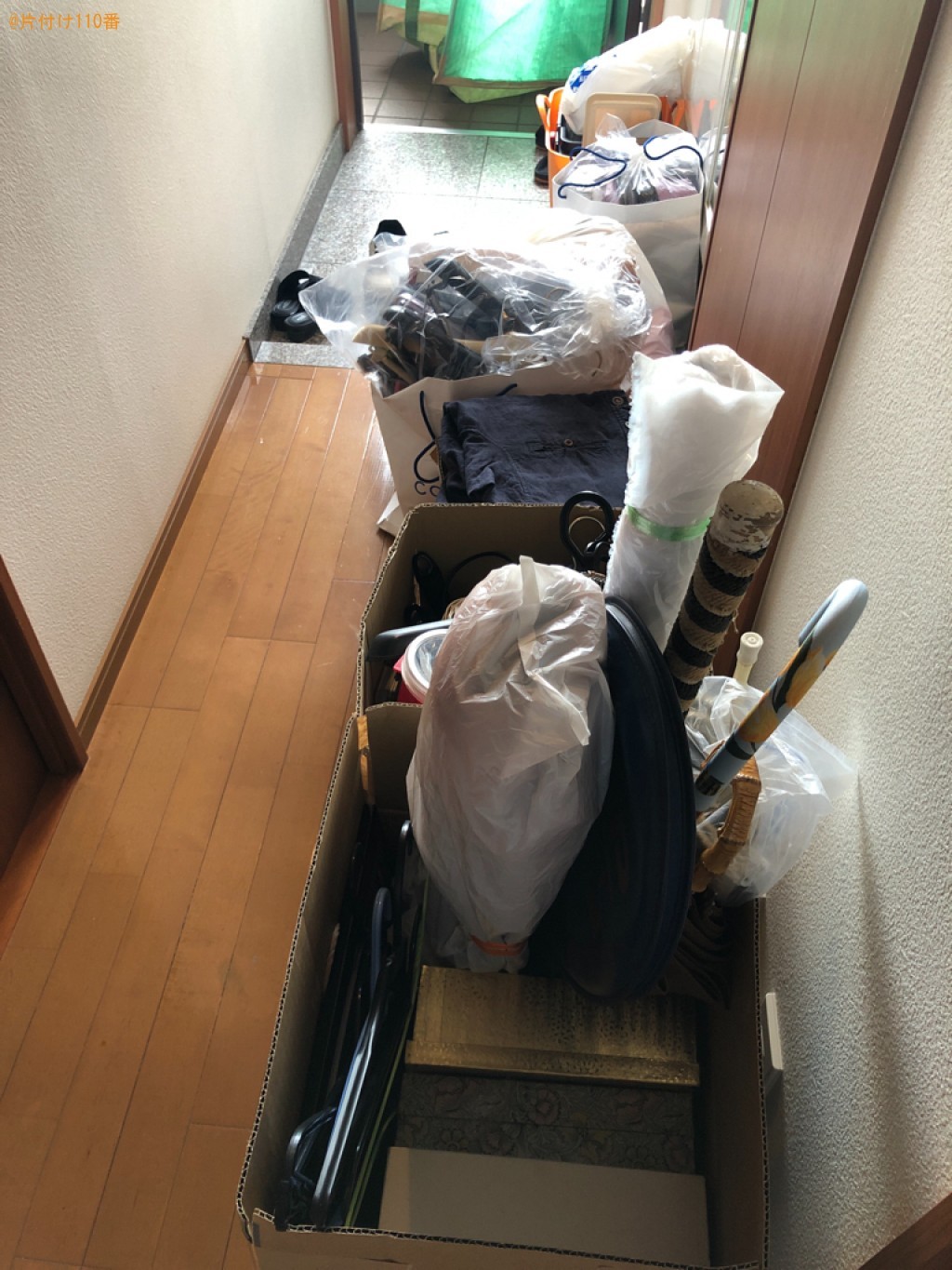 【京都市上京区】家具などの出張不用品回収・処分ご依頼　お客様の声