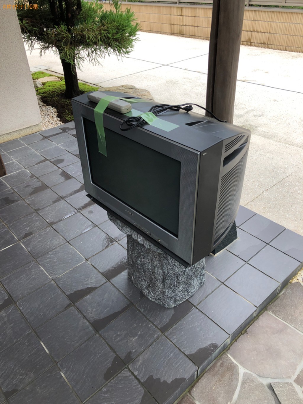 【大津市】16型以上テレビの出張不用品回収・処分ご依頼