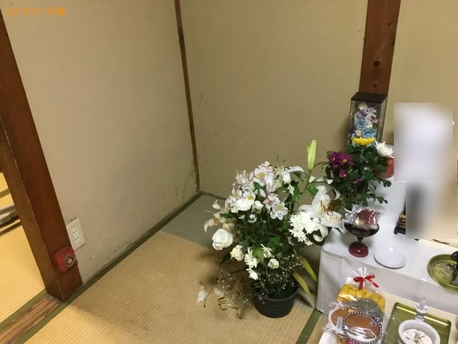 【宝塚市】仏壇、遺影、神棚の回収・処分ご依頼　お客様の声