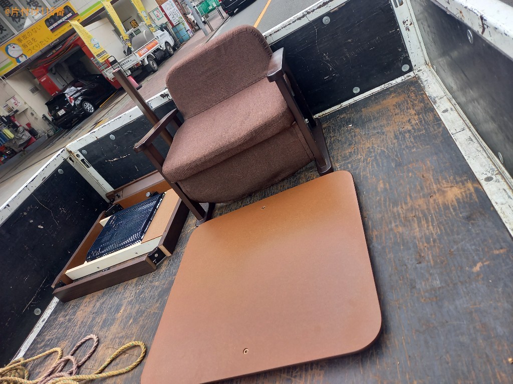 【横浜市】こたつ・椅子の出張不用品回収・処分ご依頼　お客様の声