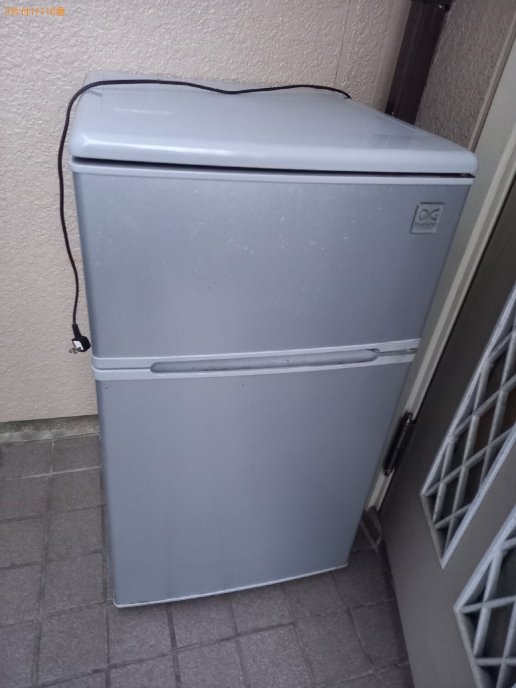 【東大和市】170L未満冷蔵庫の出張不用品回収・処分ご依頼