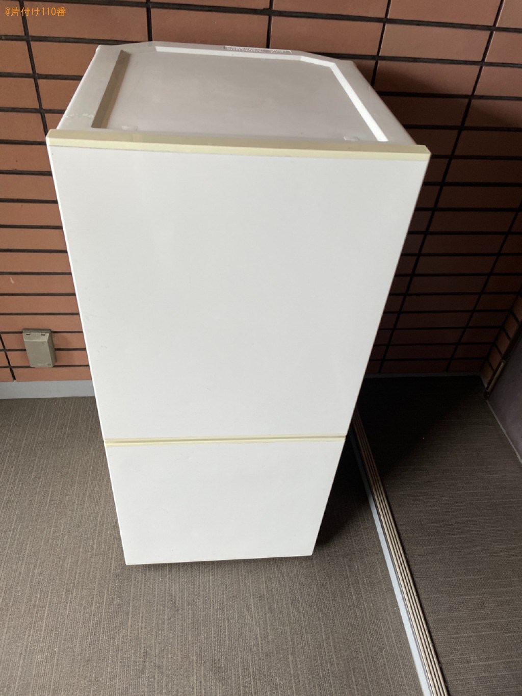 【京都市南区】170L未満冷蔵庫の出張不用品回収・処分ご依頼