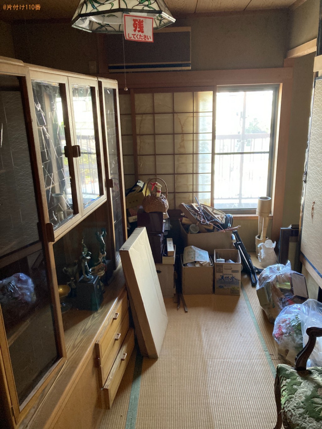 【堺市東区】家具などの出張不用品回収・処分ご依頼　お客様の声