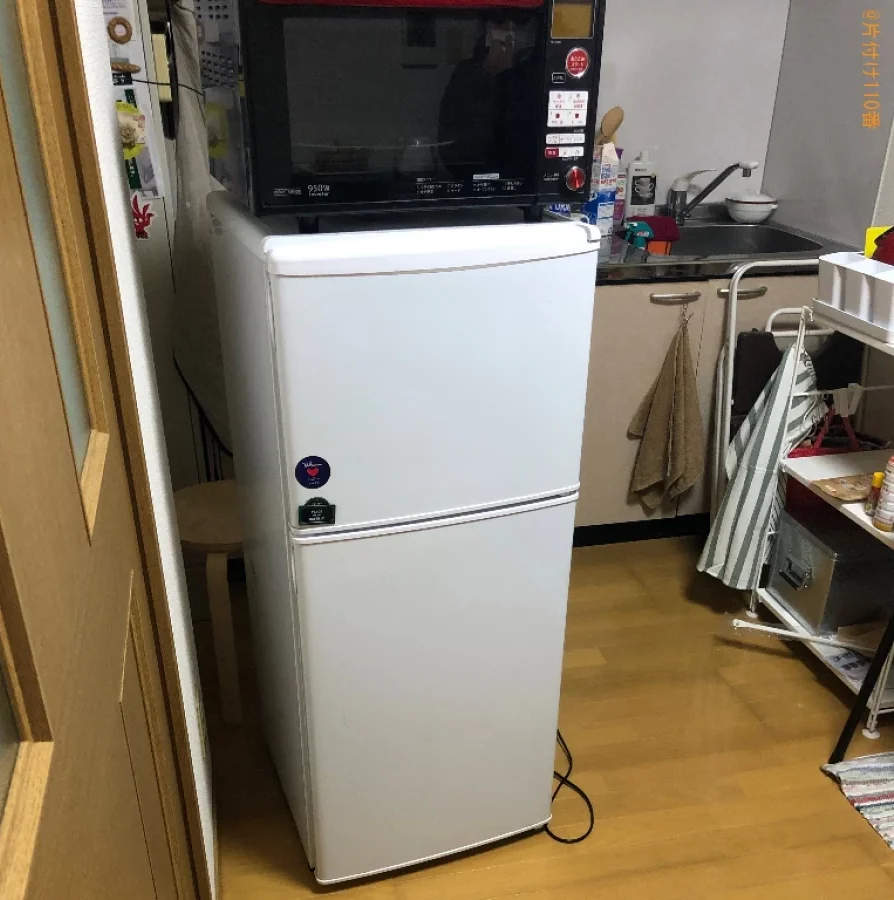 【松本市】170L未満冷蔵庫の出張不用品回収・処分ご依頼